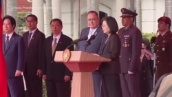 El presidente de Guatemala visita Taiwán