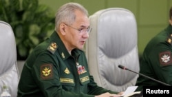 Menteri Pertahanan Rusia Sergei Shoigu 