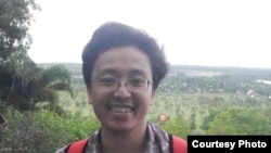 资料照片：中国批评人士、知名博主阮晓寰。