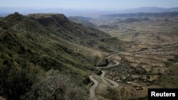 ፎቶ ፋይል፦ ላሊበላ ከተማ በጭርፍታ የሚያሳይ ምስል