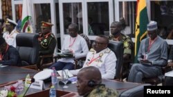 Kamati ya Wakuu wa Majeshi ya ECOWAS mjini Accra. Agosti 17, 2023. Picha na REUTERS/Francis Kokoroko.