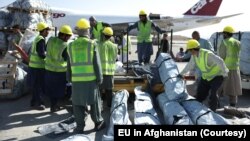 کمک‌های اتحادیه اروپا روز دوشنبه به ولایت هرات رسید