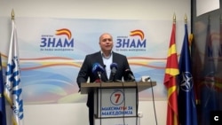 Димитриевски упати и порака до неговиот противкандидат Стево Пендаровски, да се откаже од претседателската трка во вториот изборен круг