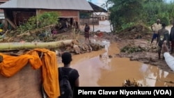 Bimwe mu bibanza vyabangamiwe n'imyuzure i Bujumbura 