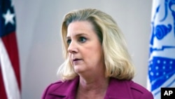 美国陆军部长克莉丝汀·沃姆斯 （2023年2月16日）