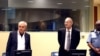 Jovica Stanišić i Franko Simatović u sudnici sudnici Međunarodnoh rezidualnioh mehanizma za krivične sudove u januaru 2023.