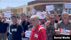 اعتصاب کارگران حفاری در اهواز