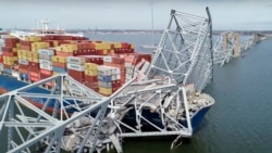 Con más de doscientas operaciones conjuntas avanzan los trabajos de limpieza del colapsado puente Francis Scott Key en Baltimore.