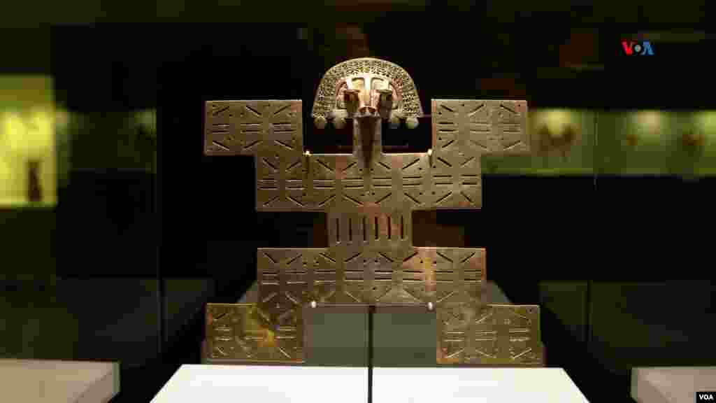 La representación de un Jaguar, un animal muy importante para la cultura indígena Tolima.