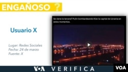 El clip viral fue difundido ampliamente en redes sociales tras conocerse que Rusia atacó Ucrania.