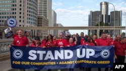 Greve dos trabalhadores do setor automobilístico, Estados Unidos