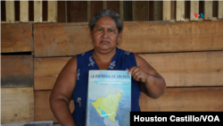 Francisca Ramírez, una de las líderes anticanal en San José, Costa Rica