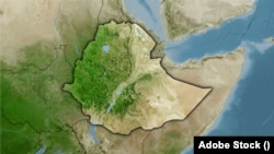 የኢትዮጵያ ካርታ 