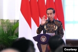 Presiden Joko Widodo di Istana Negara, Jakarta. Senin, 27 Mei 2024. (Biro Pers Sekretariat Presiden)