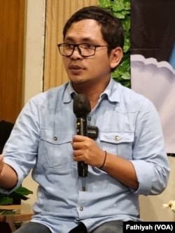 Direktur Eksekutif Setara Institute Halili Hasan. (Foto: VOA/ Fathiyah)
