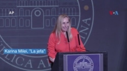 Conozca a Karina Milei, 'La jefe' que ha acompañado la campaña del presidente argentino Javier Milei