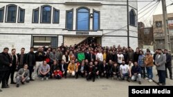 Milli fəallar Ərdəbildə Abbas Lisanini ziyarət edib