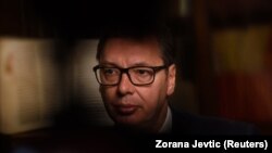 Predsednik Srbije Aleksandar Vučić (foto: REUTERS/Zorana Jevtic)