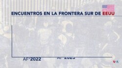 Cambios en los flujos de llegada en la frontera sur