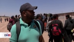 Aumenta la cantidad de migrantes que llegan en tren a la frontera norte de México