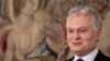 Литовський президент Ґітанас Науседа на пресконференції у Вільнюсі 13 травня 2024 р.