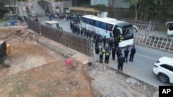 緬甸將網絡詐欺嫌犯遣返中國。