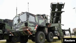 Ілюстративне фото. Мобільна система ППО Patriot, яку Німеччина надіслала Польщі, 23 січня 2023. REUTERS/Annegret Hilse
