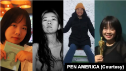 美國筆會等多家國際筆會為紀念國際三八婦女節發文呼籲中國政府立即釋放並撤銷針對中國編輯曹芷馨、作家李思琪、會計李元婧和教師翟登蕊等多名女性所提出的所有指控罪名。這些中國女性因參加2022年11月27日的白紙運動而被逮捕。 （2023年3月8日）