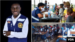 Hermenegildo Manuel, presidente da Associação Juvenil de Apoio às Comunidades (AJACOM)