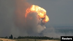 ხანძარი ყირიმში