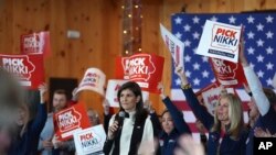 Ish-guvernatorja e Karolinës së Jugut, Nikki Haley, Ajova, 14 janar, 2024.