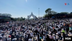La procesión de la Divina Pastora es una de las peregrinaciones marianas más importantes de Latinoamérica.