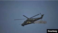 စစ်ကောင်စီတပ်ရဲ့ လေကြောင်းတိုက်ခိုက်မှု (Photo: KNDF)