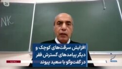 افزایش سرقت‌های کوچک و دیگر پیامدهای گسترش فقر در گفت‌وگو با سعید پیوندی