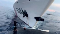 菲律賓海警不顧中國船隻攔阻 繼續在南中國海執行補給任務