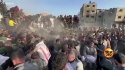 غزہ میں شہریوں کی خوراک کے لیے تگ و دو 