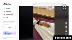 اسکرین‌شات از پست برخی از کاربران شبکه‌های اجتماعی که به دروغ ادعا کردند این رویدادی واقعی در غزه است