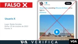 No, Azerbaiyán no envió ayuda militar a Rusia para pelear contra Ucrania. El video en realidad trata de la retirada de las fuerzas de paz rusas de Nagorno Karabaj. 