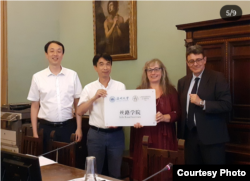 在意大利準備退出一帶一路的背景下，今年8月中國溫州大學與意大利錫耶納大學掛牌成立了絲路學院（圖片來源：錫耶納大學Instagram）