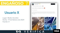 Un influencer en X ha realizado una publicación engañosa comparando estaciones del metro de EEUU con China.