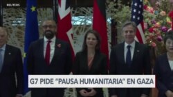 El G7 pide “pausa humanitaria” en Gaza