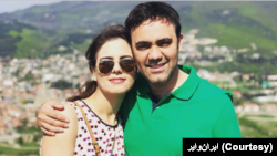 سجاد شهرابی (راست) و شیما شهرابی