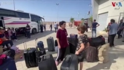 'والد کو چھوڑ کر آنا پڑا، غزہ چھوڑنا نہیں چاہتی تھی'
