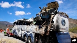  Mummunan karon bas a jihar Oaxaca, Mexico