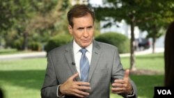 Джон Кірбі: «Важливо, щоб Україна продовжувала отримувати потрібну їй допомогу. Ми будемо працювати з Конгресом, щоби отримати додаткове фінансування». VOA: Phillip B. Datcher