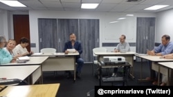 Miembros de la Comisión Nacional de Primaria sostienen reunión para tramitar renuncia de una de sus integrantes.