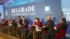 Panel "20 godina od Solunske deklaracije o Zapadnom Balkanu" na Beogradskom ekonomskom forumu (foto: FoNet) 
