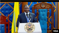 Rais Ruto akihutubia kikao maalumu cha bunge la Afrika Mashariki 