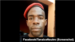 Gilson da Silva Moreira aka Tanaice Neutro - ativista angolano esteve preso desde 13 de Janeiro de 2022