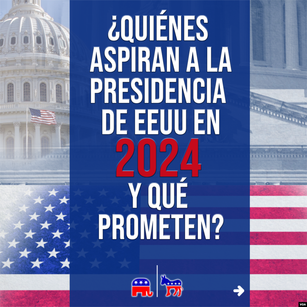 ¿Quiénes aspiran a la presidente de Estados Unidos en 2024 y qué prometen?